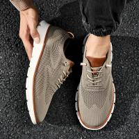 Zapatos ligeros para caminar para hombre, Zapatillas de malla transpirables, informales, para exteriores - details 13