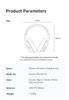 Baseus Auriculares Inalámbricos Bowie H1i Sonido Hi-Res, Cancelación de Ruido, Longitud de Escucha de 100 Hrs, Control de Volumen, Transmisión Inalámbrica Bluetooth 5.3 - details 22
