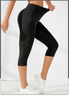Shorts De Yoga De Malla Para Mujer Cintura Alta Con Bolsillos Sport Push up Levantamiento De Glúteos Running Secado Rápido Transpirable Casual Shorts De Verano - details 5