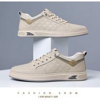 Primavera nuevos zapatos casuales de moda para hombres con suela versátil blanca, zapatos de tabla suave transpirables y cómodos - details 24