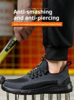 Zapatillas de Trabajo Transpirables para Hombres Botas de Seguridad con Punta de Acero - details 4