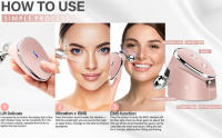 Herramienta de Cuidado de la Piel Facial de Estiramiento EMS Masajeador de Cuello - details 2