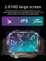 Reloj inteligente militar para hombre, pulsera con seguimiento GPS, Bluetooth, llamadas, batería de 2024 Mah, brújula, iluminación LED, novedad de 600 - details 0