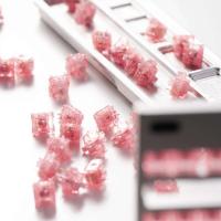 HMX SU Color R2 Pink Factory Lubricated 45g Trigger ear Custom Hot-swappable DIY Switch for nical Keyboard - details 2