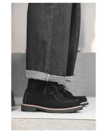 Nuevos zapatos de cuero casuales anti-terciopelo que aumentan los zapatos bajos - details 19