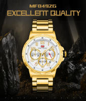 Reloj MINIFOCUS de acero inoxidable para hombre, movimiento de cuarzo, reloj informal de negocios resistente al agua - details 0