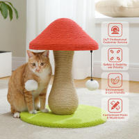 Árbol pequeño para gatos, poste rascador con bola de resorte y rascador para gatos de interior,rascador de gato, juguetes para gatos - details 7