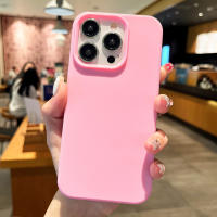 Funda de teléfono suave de colores caramelo a la moda para IPhone 16, 12, 14, 13, 15 Pro Max, 14Plus, parachoques de cámara, protección contra golpes, funda mate - details 16