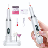 Taladro Eléctrico Portátil Recargable para Uñas Juego Profesional para Manicura, Pedicura y Pulido - details 1