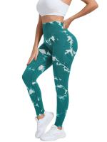 Pantalones de Yoga de Cintura Alta con Nudo de Melocotón Malla Deportiva de Cintura Larga Sin Costuras para Levantamiento de Abdomen y Glúteos en Mujeres - details 4