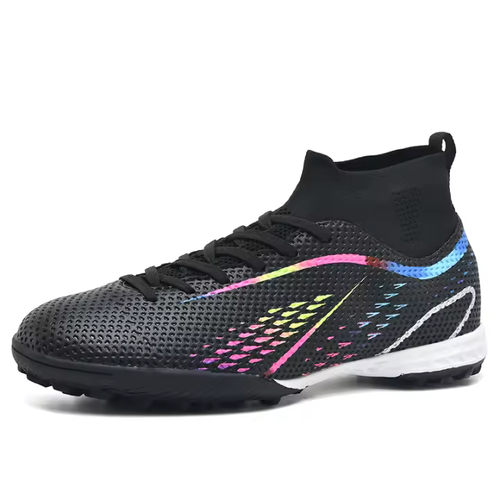 Botas de fútbol de alta calidad para hombre, zapatos de fútbol antideslizantes FG/TF, zapatos de entrenamiento resistentes al desgaste, botines de fútbol al aire libre para niño - 1