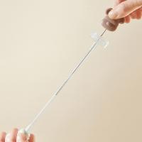 Juego de cepillos de limpieza de biberones multifuncional, oso 8 en 1, cepillo para lavar vasos de vidrio, escurridor de almacenamiento, Kit de cepillo para biberones de León - details 16