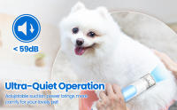 INSE Grooming Vaccum, kit de aseo para mascotas de gran capacidad de 4,5 L y aspiradora de ruido ultrabajo 5 en 1, cortadora para perros y gatos - details 7