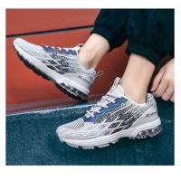 Zapatillas para correr absorventes de impacto Zapatos deportivos transpirables de malla para hombre - details 18