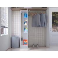 Multiusos en Color Blanco (Alto 170 cm/Ancho 35 cm/Fondo 32 cm) - details 4
