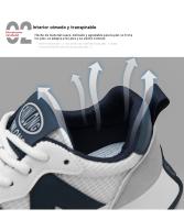 Zapatillas Deportivas Para Hombre, Tenis De Moda Para correr, Ligeras, Para Fitness - details 1