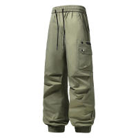 Pantalones Casuales para Hombres CHAIFENKO Cómodos, Versátiles, A Prueba de Viento, Múltiples Bolsillos, Material de Poliéster - details 3