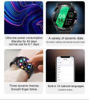 Reloj inteligente con pantalla completamente táctil de 1,28 pulgadas, oxígeno, presión arterial, prueba de frecuencia cardíaca, recordatorio de llamadas entrantes, IP67 - details 2