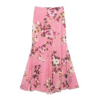 OUWU-Conjuntos de falda larga con estampado floral elegante Y2k, chaleco sin mangas con volantes, tops, paquete de cadera, falda maxi, conjunto de 2 piezas para mujer - details 1