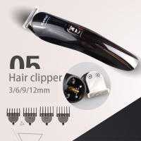 Kemei-cortadora de pelo eléctrica, Kit de belleza, afeitadora multifunción, recortadora de barba, corte inalámbrico, hine, pantalla LCD 5 - details 21