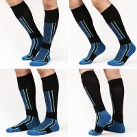 1 par de calcetines deportivos térmicos de invierno para hombres, mujeres y niños: calcetines de esquí transpirables para ciclismo al aire libre, caminar, esquiar y caminar - details 6