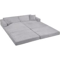 Sofás Plegables para Niños Sillón Colchón Infantil Plegable, Beige - details 8