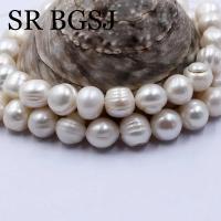 Cuentas de Perla Blanca Frescas Naturales A+ Cuentas Redondas Irregulares para Accesorios de Joyería DIY Certificado CE - details 3