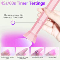 Secador de Uñas Inalámbrico Recargable UV/LED de YIKOOLIN Secado Rápido de Salón para Uso Doméstico - details 2