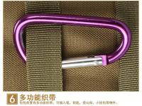 Deportes al aire libre tácticos de gran capacidad, mochila para pesca, senderismo, acampada, 50L - details 16