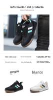Nuevos Zapatos De Tabla, Zapatos Casuales Transpirables Para Hombres - details 1