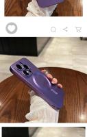 Fundas magnéticas de lujo para MagSafe con película de lente para iPhone 15 14 13 12 11 Pro Max Plus, funda mate a prueba de golpes, accesorios - details 8