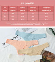 Tangas De Algodón Para Mujer, Ropa Interior Sexy De Cintura Baja Con Espalda En T, Bragas Cómodas A Rayas, Lencería Íntima - details 0