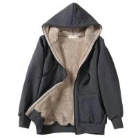 Otoño Invierno sudaderas con capucha para mujer cárdigans casuales abrigos cálidos para mujer sudaderas con capucha - details 3