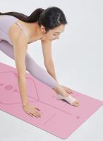 Estera de yoga de gamuza, toalla ultrafina antideslizante de goma natural plegable, estera portátil para exteriores, estera profesional para niñas - details 1
