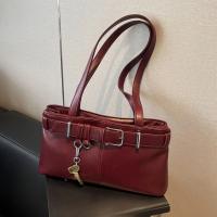 Bolso Messenger de Moda para Mujeres Color Sólido, Cierre de Cremallera, Linedo de Poliéster, Pintado de Borde, Versátil para Ocasiones con Bolsillo para Teléfono - details 4