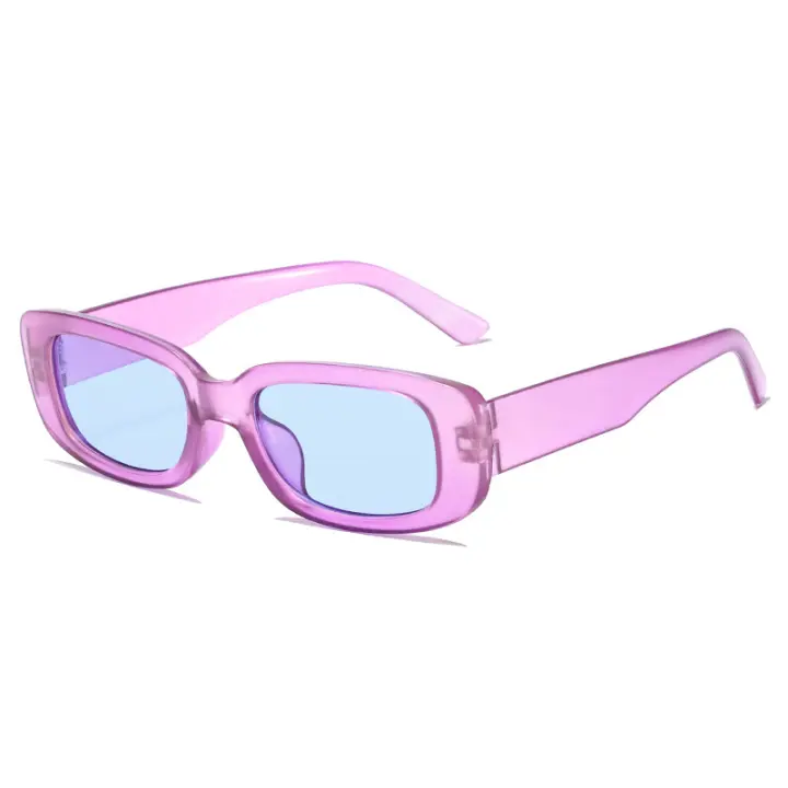 2023 nuevas gafas de sol retro con montura cuadrada pequeña, modernas y femeninas, estilo callejero, resistentes a los rayos UV y - 1