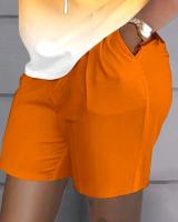 Conjunto de dos piezas estampado de manga corta para mujer, primavera verano - details 44