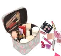 Bolsa De Maquillaje Para Mujer Portátil Impermeable Organizador De Baño De Gran Capacidad Estuche De Cosméticos Con Cierre De Cremallera Para Viajes - details 9