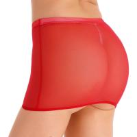 Minifalda seductora de tubo sexy disco para mujer, falda elástica transparente Bo de tiro suave, falda ajustada a las nalgas - details 19