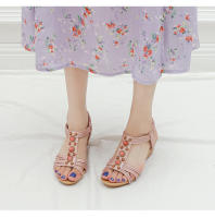 Sandalias Bohemias informales para Mujer, zapatos de Vestir con Punta Abierta, Playa, Verano - details 10