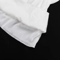Elegante Vestido Mini de Cintura Alta con Encaje Manga Larga, Agujero en la Cintura, Lazo de Moda para Mujeres - details 5