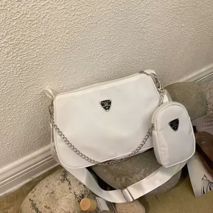Bolso de hombro cruzado 2 en 1 informal a la moda para mujer - 1