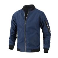Otoño chaquetas con cuello levantado para hombre abrigos - details 4