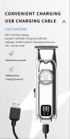 Kemei-Mini recortadora de metal para hombres, máquina profesional de corte de acabado, sin cable, con cuchilla en T - details 4