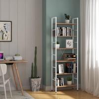 Estantería de 6 Niveles Alta Almacenamiento en Salón y Estudio Estantería de Madera y Metal - details 3