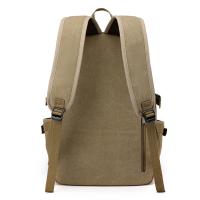Mochila de lona de alta calidad para hombre, bolso escolar de gran capacidad para adolescentes y niños, mochila de viaje antirrobo, bolso de hombro - details 3