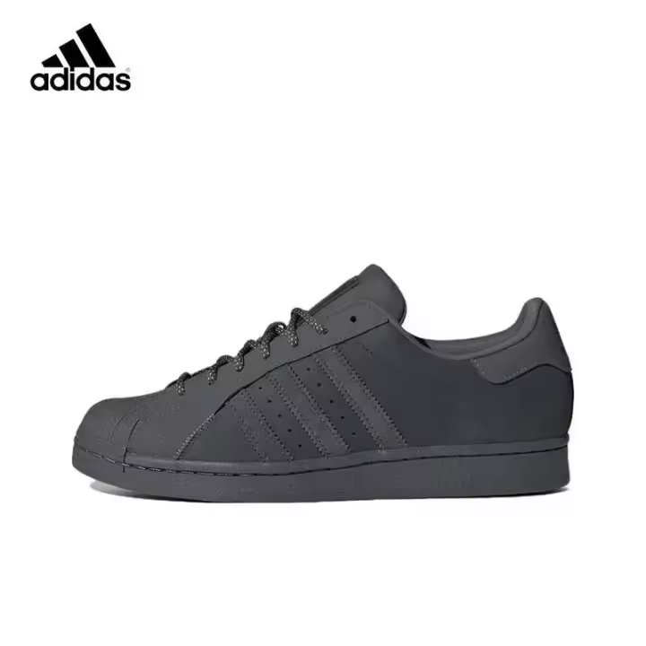 Leten Originals Superstar Core Black Cloud White Hombres Mujeres Zapatos de skate casuales Low Top ID4636 Calcomanía - 1