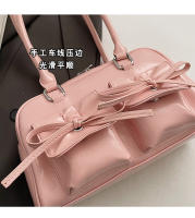 Verano nueva bolsa de mujer arco debajo del brazo bolsa nicho estilo ballet gran capacidad bolso de bolos de hombro - details 8