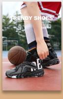 Zapatos de baloncesto con cojín de aire de alta calidad para hombres, botas de baloncesto para niños, zapatillas transpirables - details 5