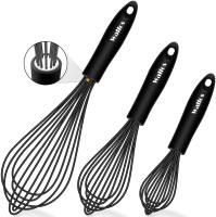 Hielo Mixer Manual Multifuncional Walfos 1pcs/3set Herramienta de Cocina Mini de Plástico para Hornear con Rodillo de Silicona para Mezcla de Huevos Seguro para Lavavajillas - details 0